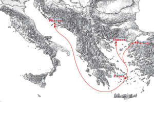 Paros in the Fourth Century BC and the Foundation of Pharos